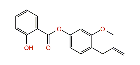 4-Allyl-3-methoxyphenyl 2-hydroxybenzoate